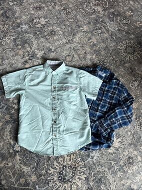 Bundle of 2 Boys Button Down Shirts
